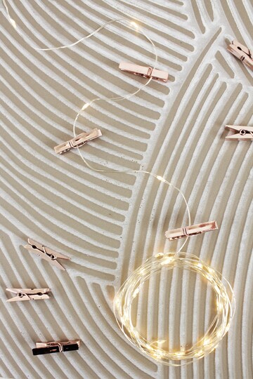 Perfect Holiday; Perfect Holiday 36 LED Photo Clip String Light - Battery Operated; Category:String Lights; Image:1